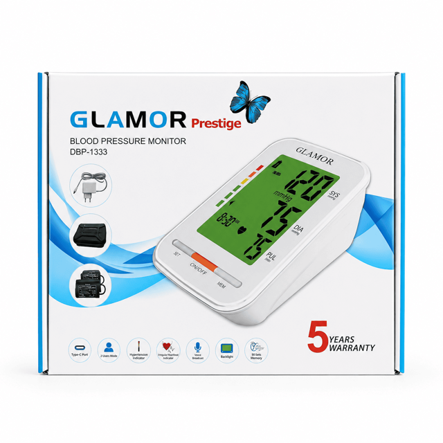 فشار سنج دیجیتال GLAMOR مدل DBP-1333